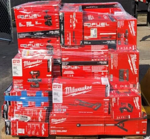 professional tool liquidation pallets