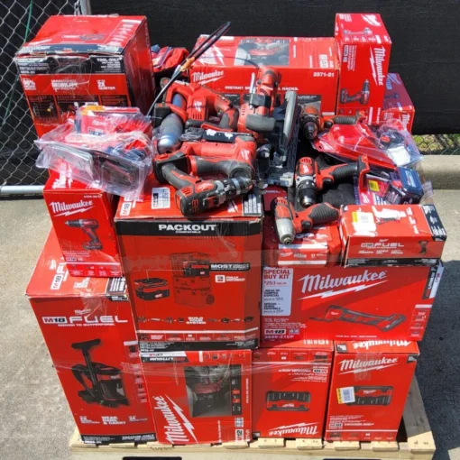 professional tool liquidation pallets