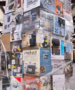 pallets de electrodomésticos