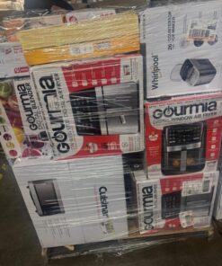 pallets de electrodomésticos
