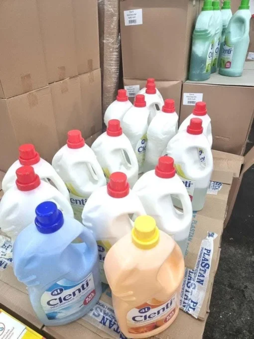 wholesale laundry detergent pallets