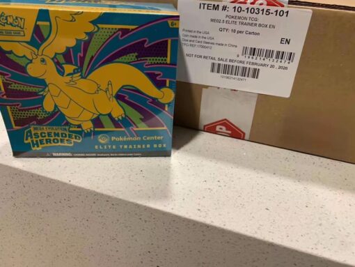 pokemon merchandise pallets