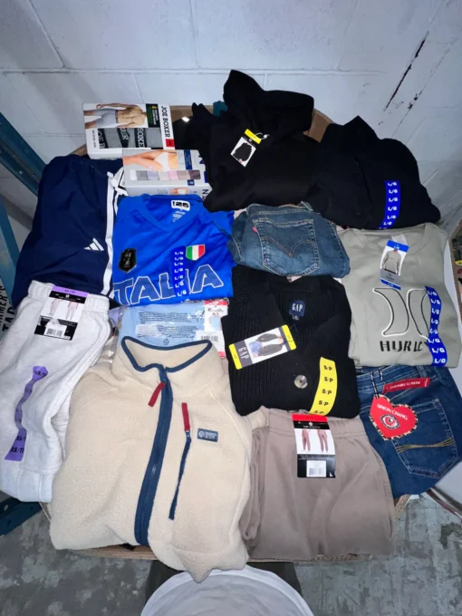 costco men's clothing pallets