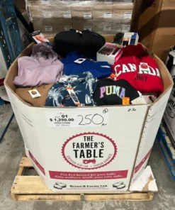 buy costco clothing pallets mexico