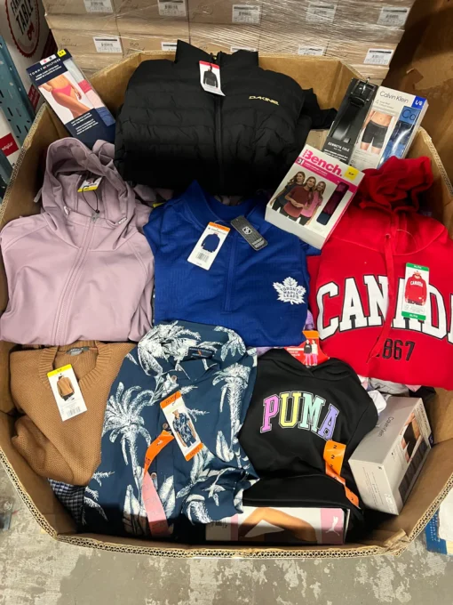 buy costco clothing pallets mexico