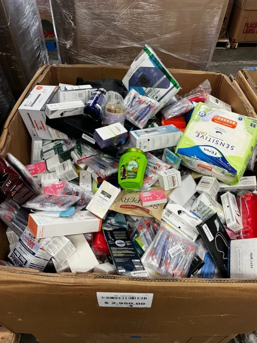 buy health and beauty liquidation pallets