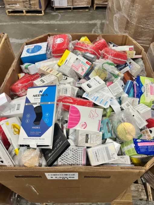 buy health and beauty liquidation pallets