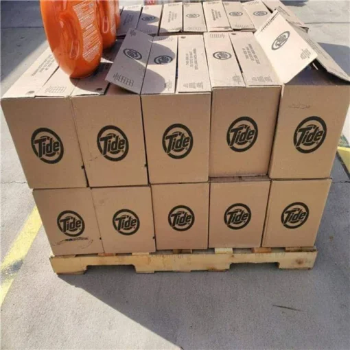 wholesale laundry detergent pallets